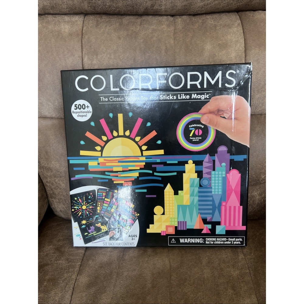 Colorforms Stickers, 70th Anniversary Box Set ~ Stickers for Ages 3 and Up